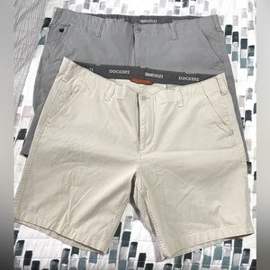 Men’s Dockers Smart360Flex Shorts Two Pair